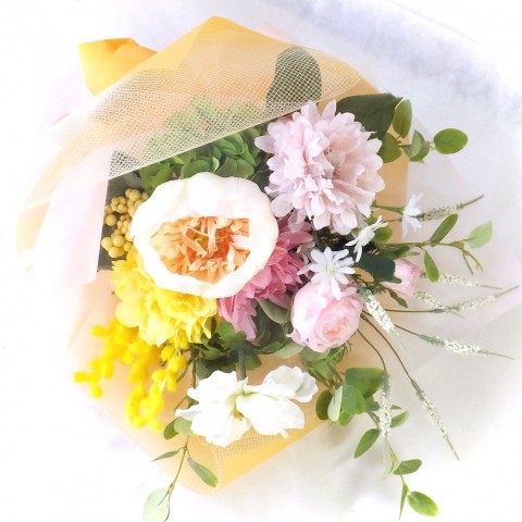 GAB021 パステルカラフルな花束サムネイル
